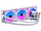 Sistema de Enfriamiento Líquido NACEB BOREAL, Pantalla LCD de 2.8mm, ARGB, 360mm, Color Blanco.