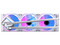 Sistema de Enfriamiento Líquido NACEB BOREAL, Pantalla LCD de 2.8mm, ARGB, 360mm, Color Blanco.
