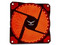 Ventilador Naceb Ring 0921A de 120 mm. Color Rojo.
