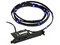 Kit de cable NZXT Sleeved CB-LED20-BU con iluminación azul ajustable de 2m.