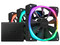 Kit de Ventiladores NZXT HF-2812C-TW, 120mm, Iluminación RGB. Color Negro. 3 piezas.
