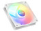 Ventilador NZXT F120 de 120mm, RGB, Color Blanco.