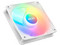 Kit de 3 Ventiladores NZXT F120 de 120mm, RGB, Color Blanco.