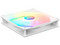 Kit de 3 Ventiladores NZXT F120 de 120mm, RGB, Color Blanco.