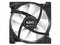 Ventilador NZXT FN V2 para gabinete de 120mm. Color Blanco/Negro.