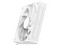 Ventilador NZXT F120Q de 120mm, 1800RPM. Color Blanco.