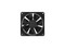 Ventilador NZXT F120, 120mm, RGB, Color Negro.