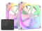 Kit de 2 ventiladores NZXT F140 RGB de 140mm, Control RGB, Color Blanco.