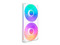 Ventilador NZXT F280 RGB Core de 280mm. Color Blanco