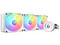 Sistema de enfriamiento líquido NZXT Kraken Elite 360 RGB, Pantalla LCD, 3 ventiladores de 120 mm, Color Blanco.