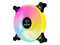 Ventilador individual Ocelot Gaming, ARGB, 120mm, 4 pines.