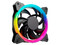 Ventilador Oceltot OGF01, 120mm, iluminación RGB. Color Negro.