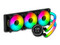 Sistema de Enfriamiento Liquido Ocelot POLAR WAVE 360, 360mm, Iluminación RGB, Color Negro.