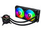 Sistema de Enfriamiento Líquido Redragon CC-1019 ARGB, 240mm, Pantalla LCD. Color Negro.