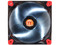 Ventilador Thermaltake Luna 12, 120 mm con Leds Blancos, 1200 RPM, 20.7dBA