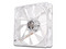 Ventilador Thermaltake Pure12, 120 mm, 1000 RPM, 19.5 dBA, 9 Aspas, LED rojo.