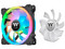 Kit de 3 Ventiladores Thermaltake SWAFAN 12 RGB, 120mm, control de iluminación.