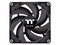 Kit de 2 Ventiladores Thermaltake TT CT120, 120mm, Color Negro.
