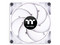 Kit de 2 Ventiladores Thermaltake TT CT120, 120mm, Color Blanco.