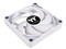Kit de 2 Ventiladores Thermaltake TT CT120, 120mm, Color Blanco.