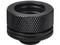 Rosca para unión de tubos Thermaltake Pacífico G1/4. Color Negro.