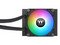 Sistema de Enfriamiento Líquido Thermaltake TH120 V2 ARGB, 120mm, 500-2000RPM, Soporta LGA 1700, 1200 y AMD AM4, AM5, Color Negro.