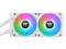 Sistema de Enfriamiento Líquido Thermaltake TH240 V2 ARGB, 240mm, 500-2000RPM, Soporta LGA 1700, 1200 y AMD AM4, AM5, Color Blanco.