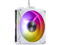 Kit de 4 Ventiladores Magneticos XPG Hurricane Mag RGB, 120mm, RGB, Color Blanco.