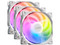 Kit de 3 Ventiladores XPG Vento, 120mm, 1200RPM, ARGB, Color Blanco.