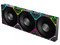 Kit de 3 Ventiladores XYZ Vortex Pro, 120mm, 2000 RPM, ARGB, Aspas Invertidas, Color Negro.
