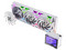 Sistema de Enfriamiento Líquido XYZ HydroView AIO de 360 mm, Velocidad de 2500 RPM, Iluminación ARGB, Pantalla Digital. Color Blanco.