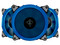 Kit de 3 ventiladores Yeyian Typhoon, de 120mm, con iluminación LED de color Azul.