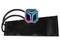 Enfriamiento Líquido Yeyian Infinity 360mm ARGB con Soporte para Sockets LGA 1700 y AM5, Incluye 3 Ventiladores con Iluminación RGB. Color Negro.