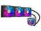 Enfriamiento Líquido Yeyian Infinity 360mm ARGB con Soporte para Sockets LGA 1700 y AM5, Incluye 3 Ventiladores con Iluminación RGB. Color Negro.