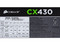 Fuente de Poder Corsair CX430 de 430W, ATX, 80 PLUS BRONZE.