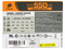 Fuente de Poder CORSAIR VX550W de 550W