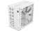 Fuente de Poder Modular NZXT C1000 de 1000W, ATX, 80 Plus Gold, Color Blanco.