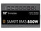 Fuente de Poder Thermaltake Smart BM3 850W, ATX, 80 PLUS Bronze, Semi-modular, PCIe 5.0.