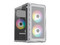 Gabinete ACTECK Doom Pro Mesh GI730M, Mini Tower, Micro-ATX, Incluye Fuente de Poder de 600W. Color Blanco.