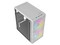 Gabinete Acteck Fuji GC470, Mini-Tower, Micro-ATX, Incluye fuente de poder de 500W. Color Blanco.