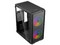 Gabinete ACTECK Doom Ultra Mesh GI75OM, Mini Tower, Micro-ATX / Mini-ITX, Incluye 2 Ventiladores FRGB, Fuente de Poder de 500W, Cristal Templado. Color Negro.