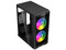 Gabinete ACTECK Doom Ultra Crystal GI750C, Mini Tower, Micro-ATX, Fuente de Poder de 500W, Cristal Templado. Incluye 2 Ventiladores.
