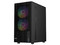 Gabinete ACTECK ZYRON GC606, Mini Tower, Micro-ATX, Incluye 3 Ventiladores FRGB de 120mm, No Incluye Fuente de Poder. Color Negro.