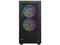 Gabinete ACTECK ZYRON GC606, Mini Tower, Micro-ATX, Incluye 3 Ventiladores FRGB de 120mm, No Incluye Fuente de Poder. Color Negro.