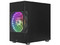 Gabinete Gamer AeroCool Atomic, Micro-ATX, ARGB, (No incluye fuente de poder). Color Negro.