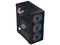 Gabinete AeroCool B509A Flow, Mid Tower, ATX, Incluye Ventiladores 4 x 120mm RGB, Panel de Cristal Templado, (no incluye fuente de poder). Color Negro.