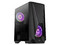 Gabinete Gamer AeroCool Visor, RGB, E-ATX, (no incluye fuente de poder). Color Negro.