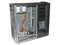 Gabinete ATX Alaska con fuente de 300W, Negro con Plateado.