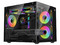 Gabinete BALAM RUSH TANK GLOW PLUS 3700, Mid Tower, Micro-ATX, Incluye 3 Ventiladores de 120mm, Panel de Cristal, No Incluye Fuente de Poder. Color Negro.