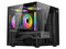 Gabinete BALAM RUSH Tank Glow Mini 3500, Mini Tower, Micro-ATX, Incluye 3 Ventiladores de 120mm, Panel de Cristal, No Incluye Fuente de Poder. Color Negro. (Caja abierta)